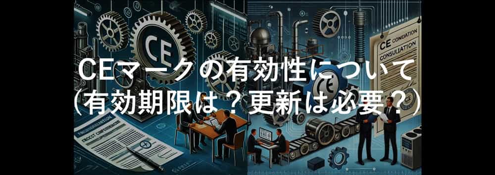 CEマークの有効性について(有効期限は？更新は必要？)